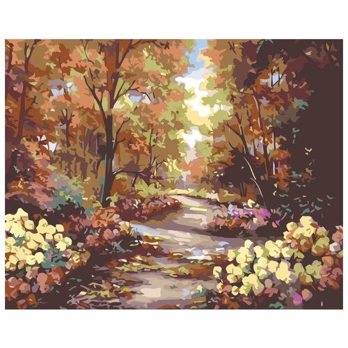 Картина по номерам Осенний парк, 40x50 см