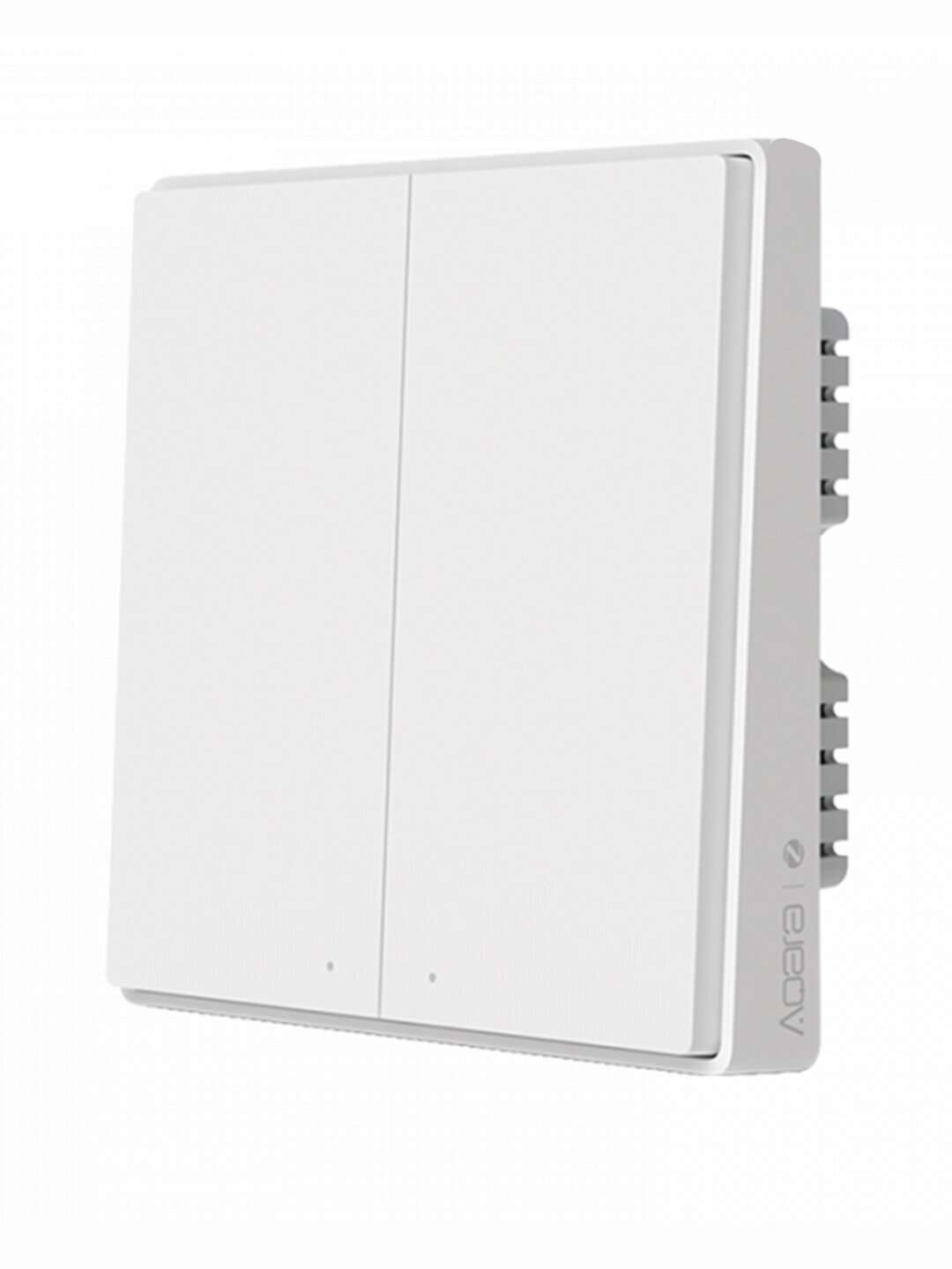 Умный выключатель Xiaomi Aqara Smart Wall Switch D1 (Двойной с нулевой линией) White (QBKG24LM) CN