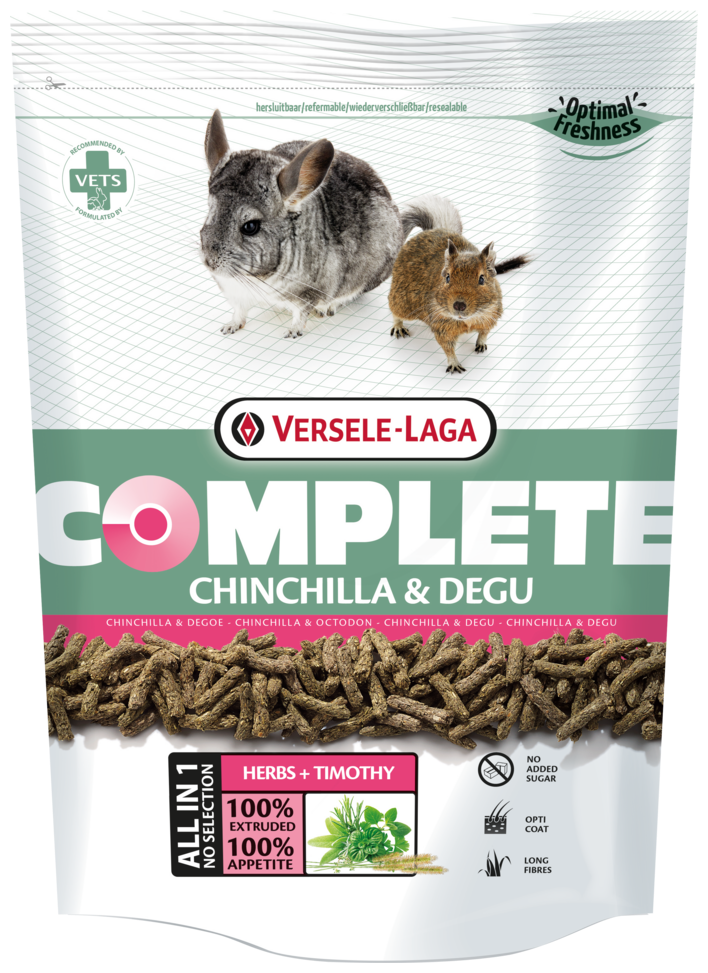 Versele-Laga Complete корм для шиншилл и дегу Chinchilla & Degu 500 г