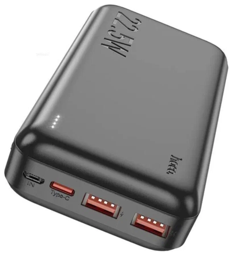 Внешний аккумулятор Hoco 20000 mAh J101A 22.5W черный