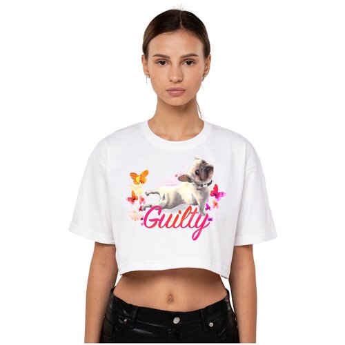 фото Футболка-топ "doggy" xs guilty