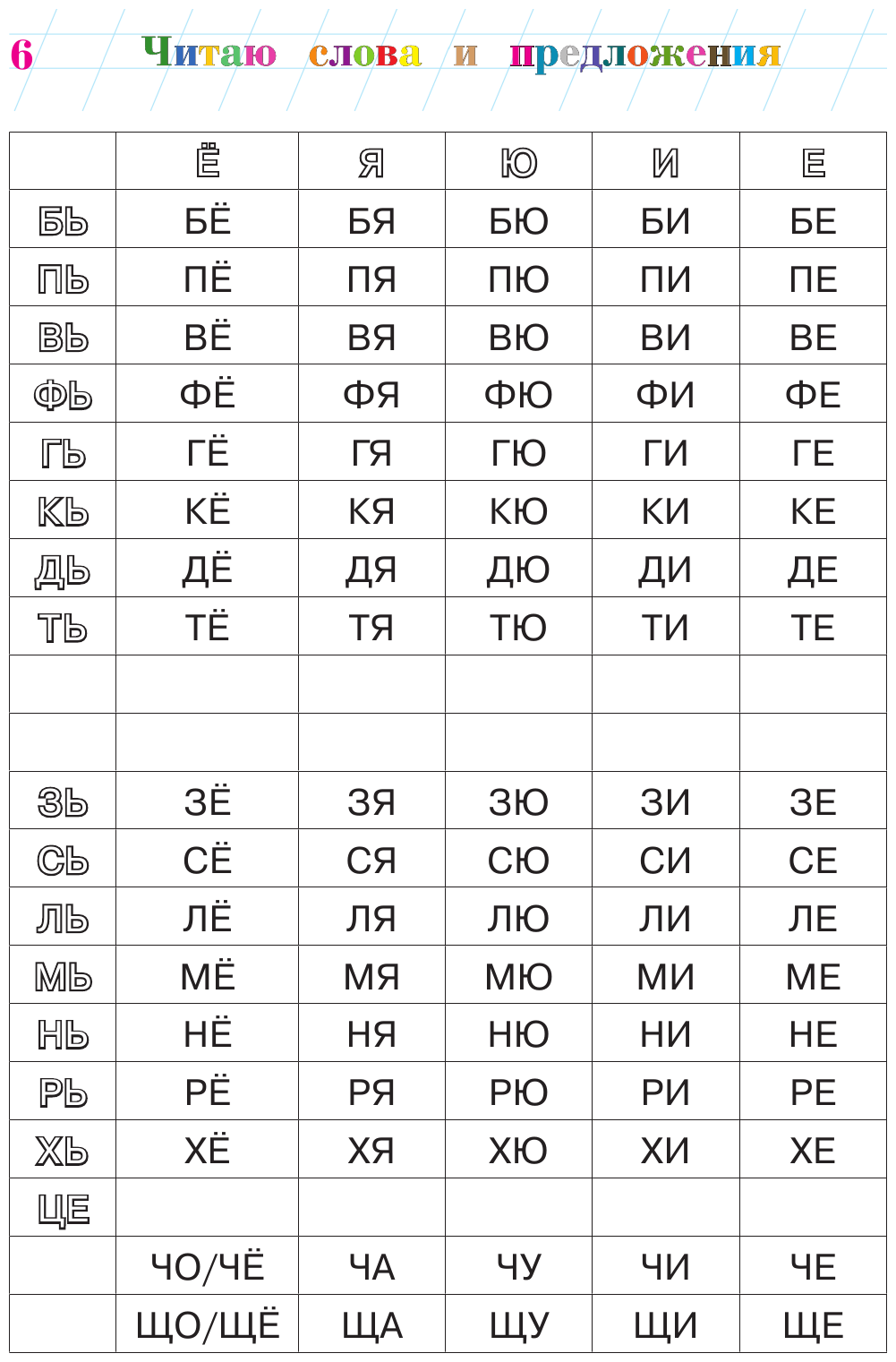 Читаю слова и предложения. Для одаренных детей 5-6 лет - фото №13