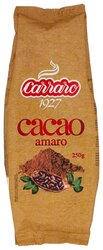 Carraro Cacao Amaro Какао растворимый без сахара, пакет