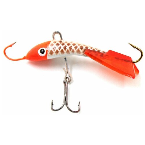 фото Воблер балансир для зимней рыбалки "яман" кардинал, размер 4 см, вес 6 гр., цв. 03, на блистере yaman