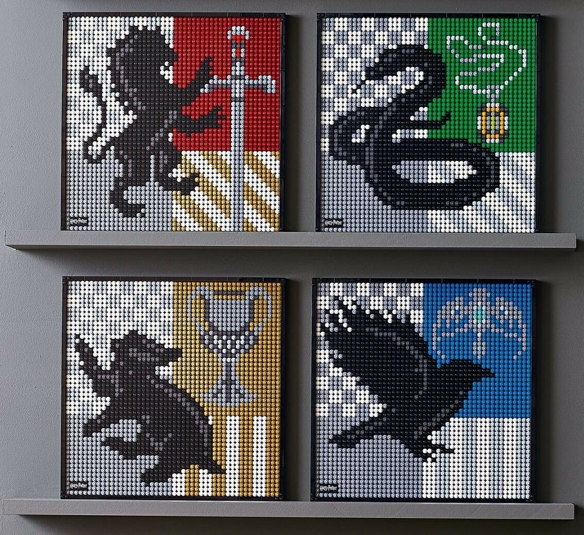 Конструктор Lego Art Harry Potter Hogwarts Crests, - фото №11