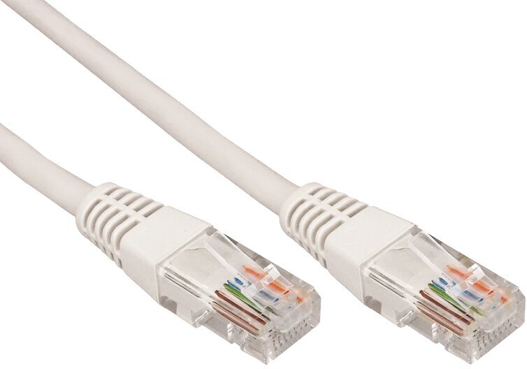 Пaтч-корд U/UTP, CAT5E, RJ45-RJ45, PVC серый, 2 м REXANT