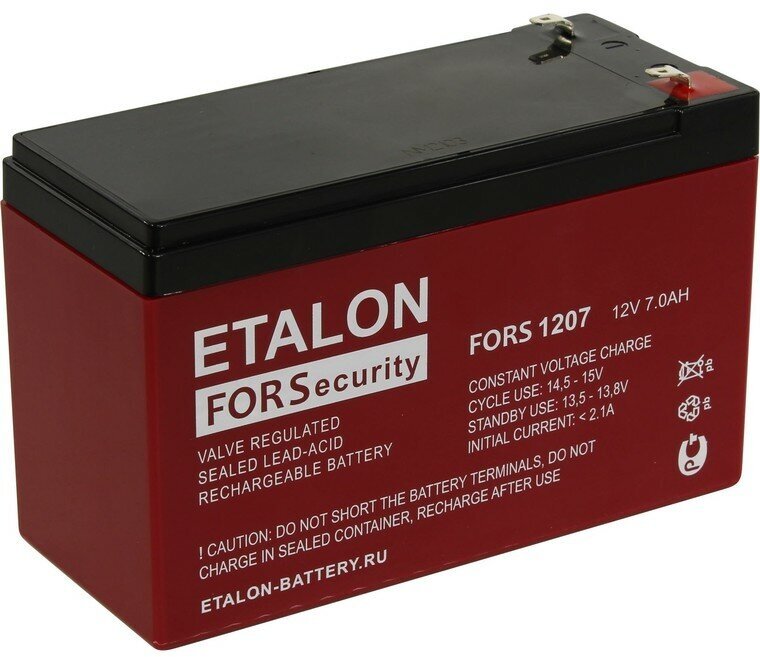 Аккумулятор ETALON FORS 1207 (12V 7Ah)