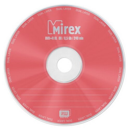 фото Диск dvd+r, 8.5 гб mirex