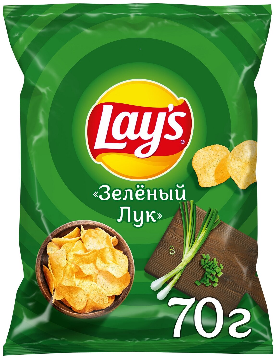 Чипсы Lay's картофельные, лук, 70 г