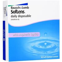 Контактные линзы Bausch & Lomb Soflens Daily Disposable, 90 шт., R 8,6, D -7