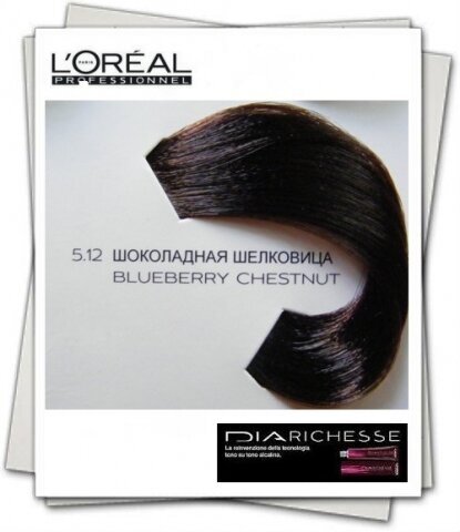 L'Oreal Professionnel Dia Richesse Краска для волос, 5.12 шоколадная шелковица, 50 мл - фотография № 2