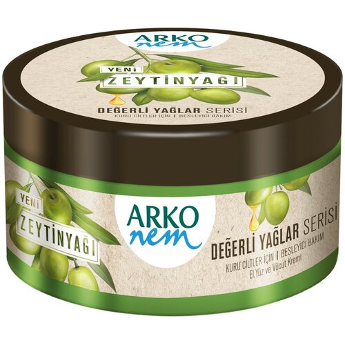 Крем Arko Nem оливковый 250мл