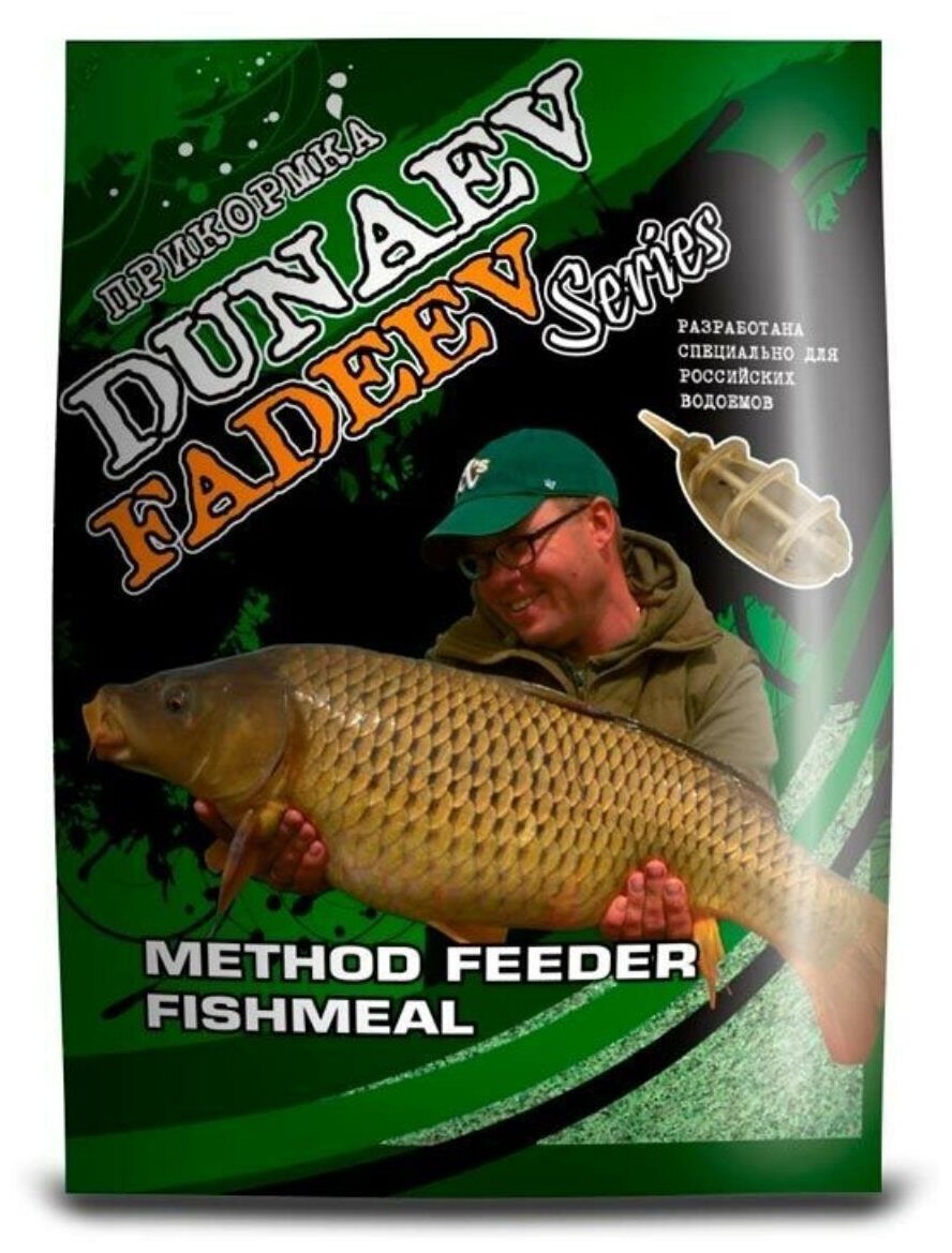 Прикормка Dunaev-Fadeev METHOD FEEDER Fishmeal 1кг