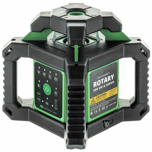 Лазерный нивелир ADA instruments Rotary 500 HV-G Servo (А00579) нивелир лазерный ada rotary 500 hv servo а00578 до 500 м 635 нм 360° 2 класс ±0 1 мм м 778336