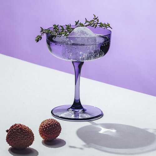 Набор бокалов для шампанского Like Lavender, like. by Villeroy & Boch, 2 шт,190 мл, Хрустальное стекло