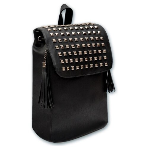 Рюкзак Мешок, цвет черный 100 искусственные металлические заклепки для сумок кожаные шпильки аксессуары заклепки искусственная кожа металлические заклепки с двум