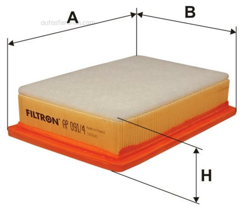 Фильтр Воздушный Filtron арт. AP0914