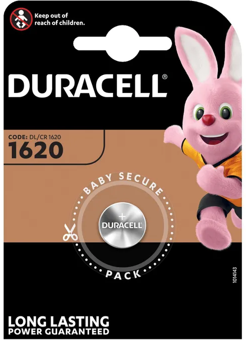 Батарейка DURACELL CR1620 BL1