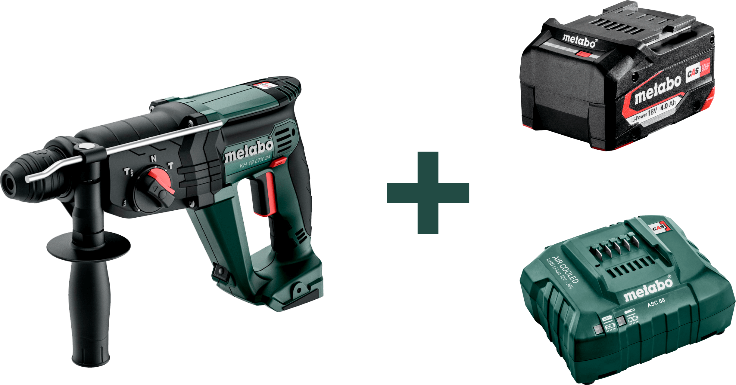 Аккумуляторный перфоратор Metabo KH 18 LTX 24 T0523