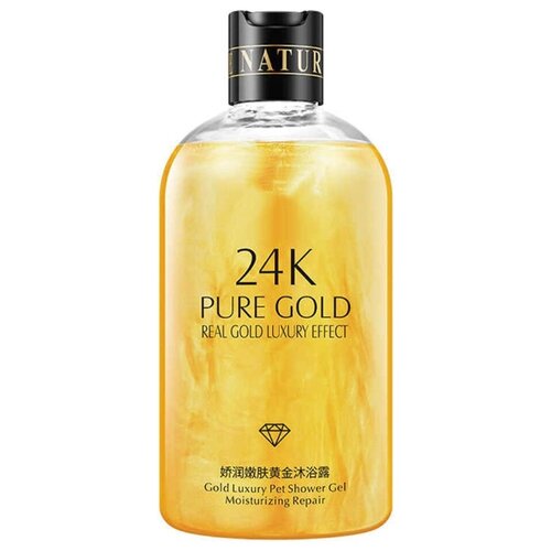 Venzen гель для душа с 24-каратным золотом 24 Carat Gold Shower Gel 550 ml.