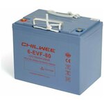 Тяговый гелевый аккумулятор CHILWEE 6-EVF-80 - изображение