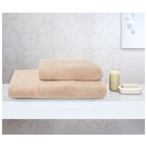 фото Guten morgen полотенце ariya цвет: миндальный br11122 (70х120 см)