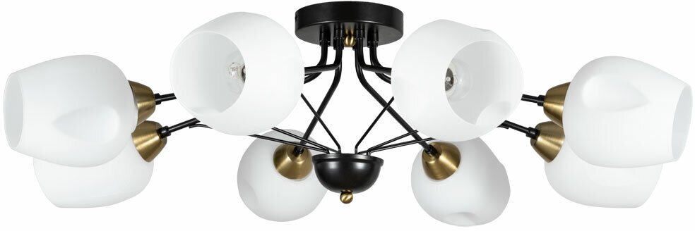 Потолочная люстра Arte Lamp Brighton A2706PL-8CK