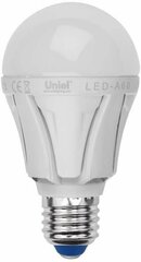 Лампа светодиодная Uniel E27 8W 6500K матовая LED-A60 8W/DW/E27/FR PLP01WH UL-00002003