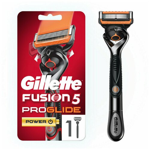 Бритвенный станок Gillette Fusion5 ProGlide Power + 12 сменных кассет Fusion5 ProGlide Power станок бритвенный и 8 сменных кассет подходит для gillette mach 3