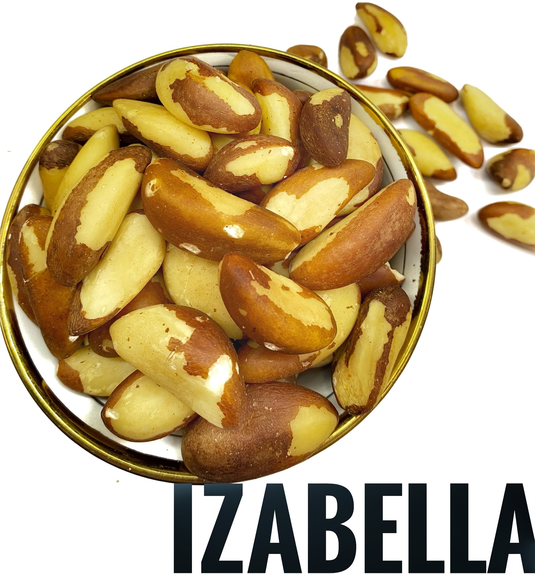 Бразильский орех крупный 1000 грамм, свежий урожай без горечи, " отборные и крупные 'IZABELLA' - фотография № 1