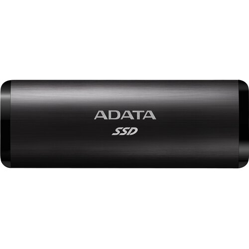 Твердотельный накопитель/ ADATA External SSD SE760, 2048GB, Type-C, USB 3.2 Gen2, R/W 1000/800 MB/s, 122x44x14mm, Black (3 года) ASE760-2TU32G2-CBK