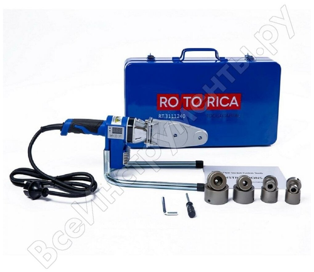 ROTORICA Раструбный сварочный аппарат Rocket Welder 40 Blue серия Top RT.3111240