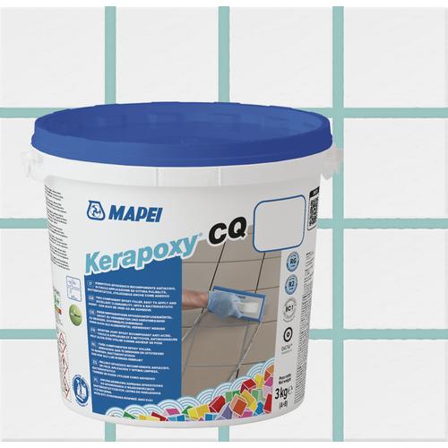 затирка эпоксидная mapei kerapoxy 114 антрацит 10 кг Затирка Mapei Kerapoxy CQ, 3 кг, 3 л, 182 tormalina