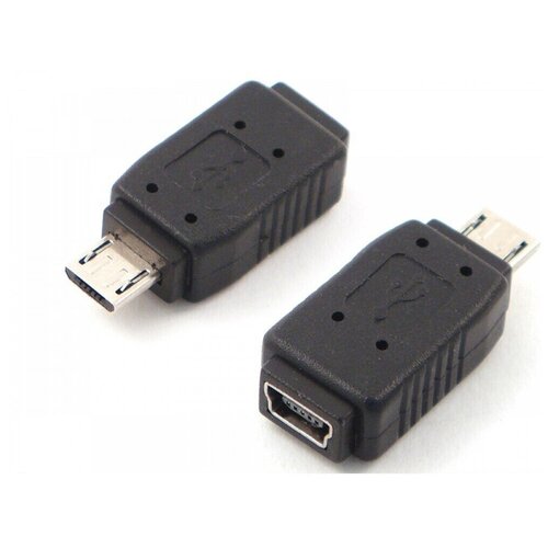 Переходник mini USB (f) на micro USB (m) переходник mini usb f на micro usb m