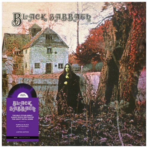 LP-диск LP Black Sabbath - Black Sabbath (Purple & Black Splatter)