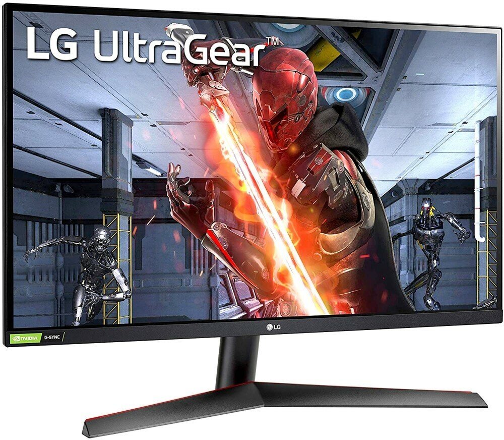 Монитор LG 27" 27GN800-B 2560x1440 IPS WLED 144Гц 1ms FreeSync Premium G-Sync Compatible HDMI DisplayPort