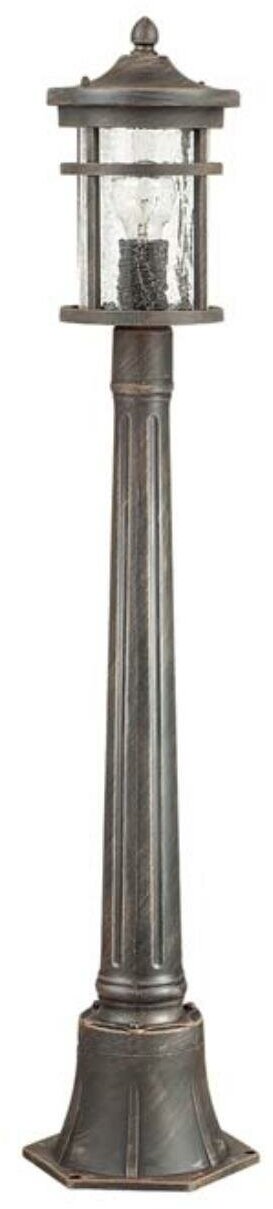 4044/1F NATURE ODL18 753 коричневый/патина Уличный светильник 103см IP44 E27 60W 220V VIRTA