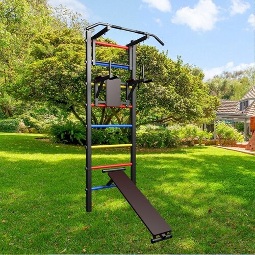 Уличная шведская стенка Sv Sport У405 (ступени Разноцветные)