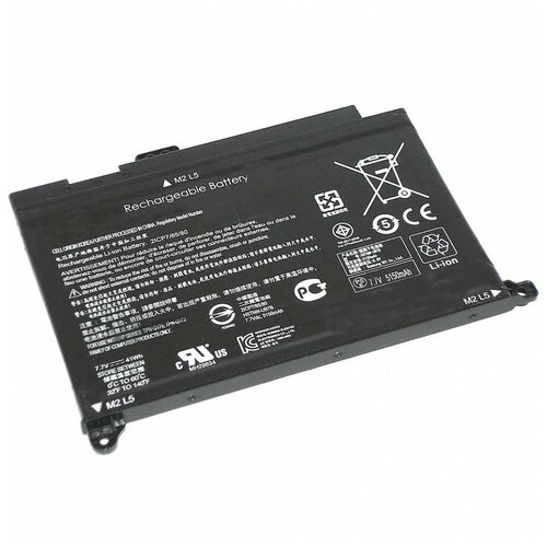 Аккумулятор BP02XL для HP 15-AU, 15-AW, BP02041XL, HSTNN-LB7H, HSTNN-UB7B, 849909-850, 849569-421, hstnn-lb7h, tpn-q172, tpn-q175 5150mAh, 7.7V lmdtk new laptop battery for hp pavilion pc 15 au000 series tpn q175 q172 15 au156tx bp02xl hstnn lb7h hstnn ub7b