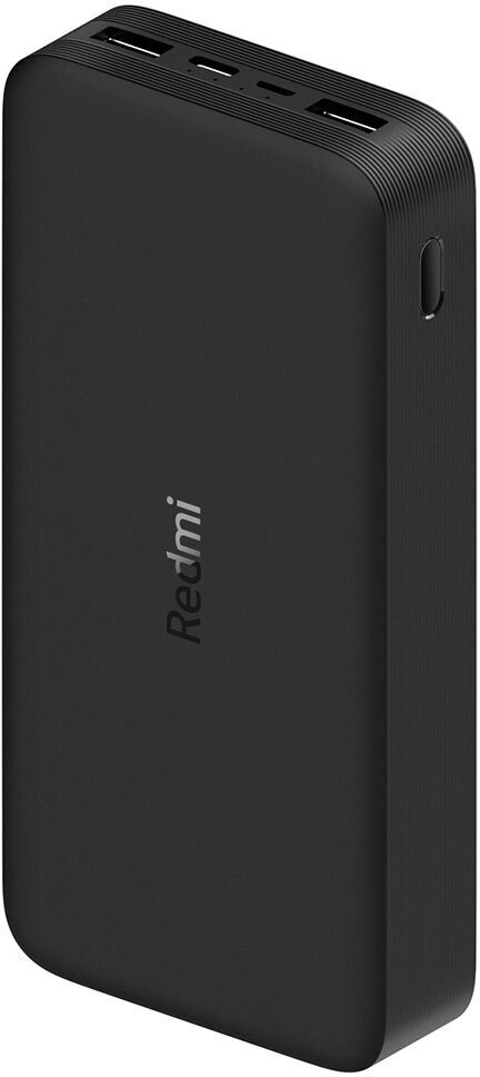 Внешний аккумулятор Xiaomi Redmi Power Bank 10000 мАч, чёрный