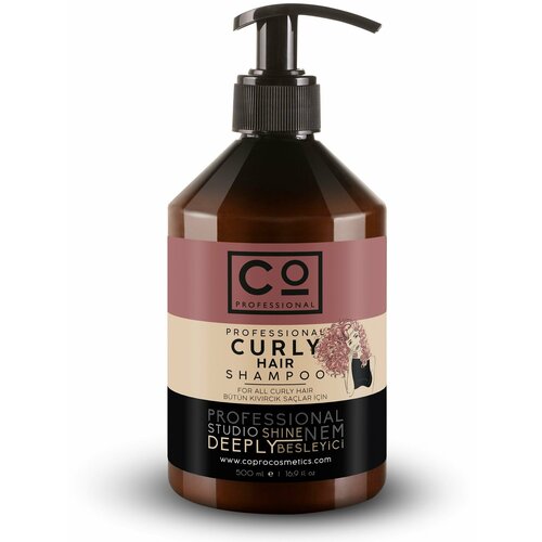 Шампунь для кудрявых волос CO PROFESSIONAL Curly Hair Shampoo, 500 мл