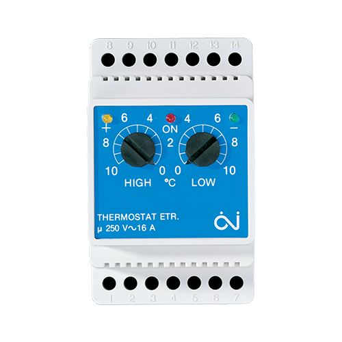 Терморегулятор OJ Electronics ETR/F-1447A белый термопласт