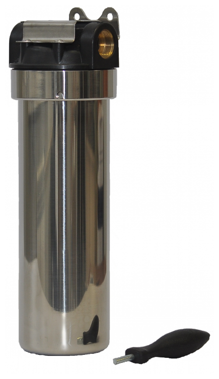 фото Магистральный фильтр SL10 нержавеющая сталь 1/2