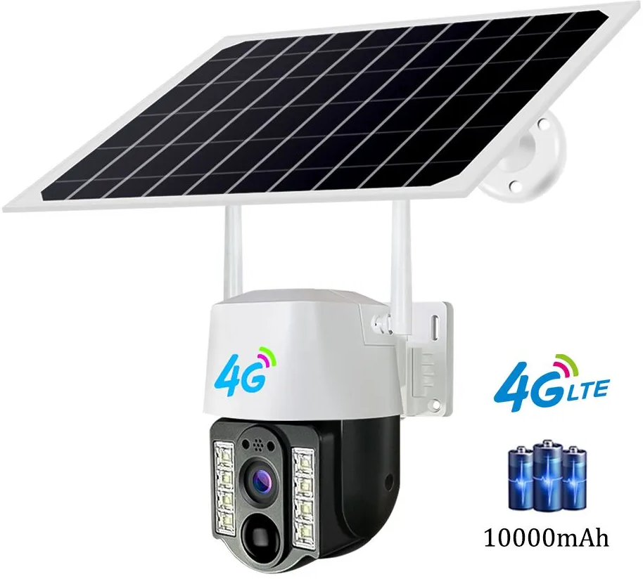 Камера видеонаблюдения 4G на солнечной батарее,1080P, приложение V380 PRO, WinStreak