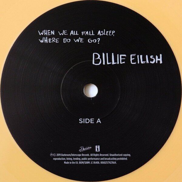 Billie Eilish Billie Eilish - When We All Fall Asleep, Where Do We Go? Interscope - фото №4