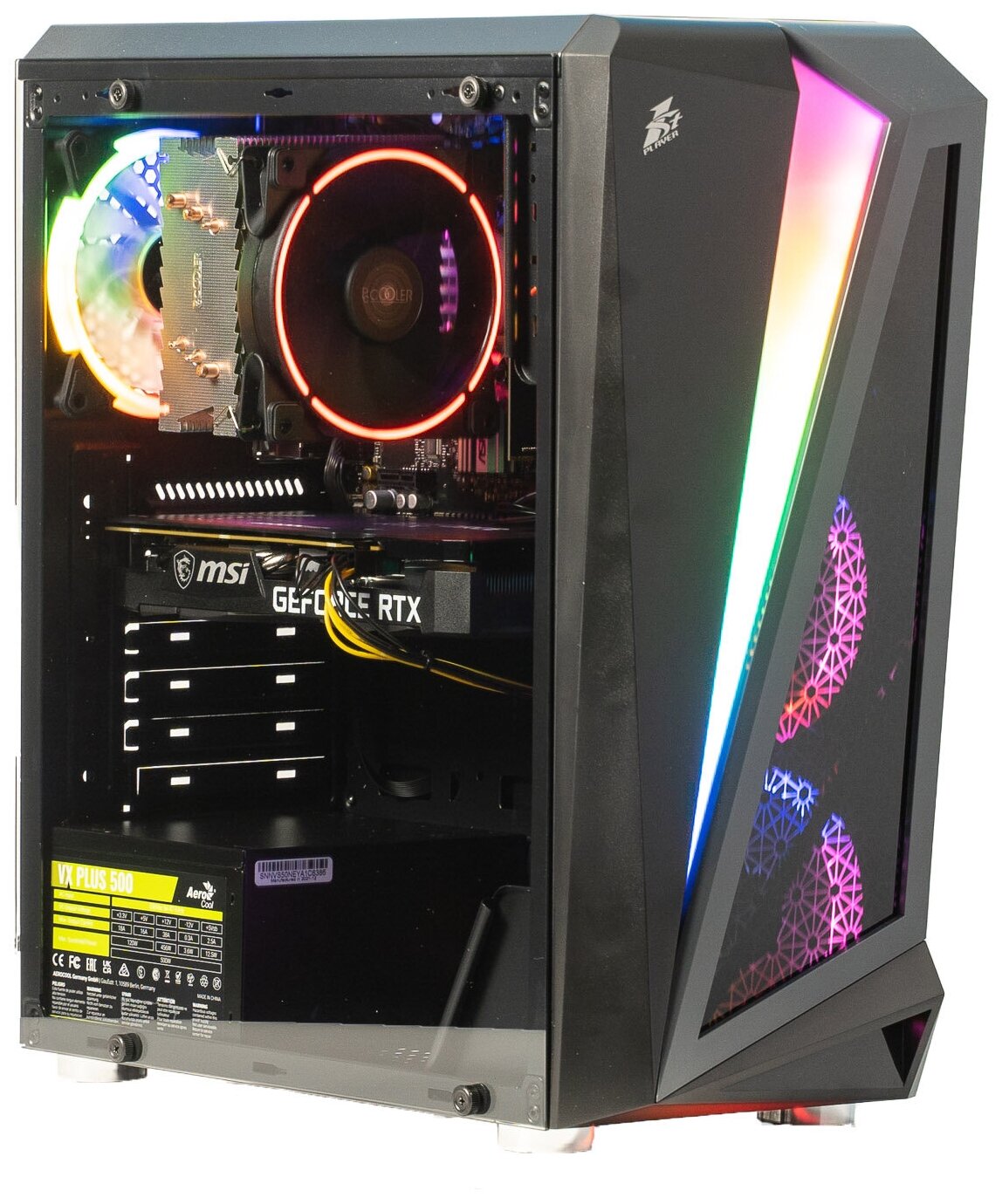 Игровой компьютер AMD Ryzen 5 5600X GeForce RTX 3060TI 8GB 32GB RAM SSD 1TB