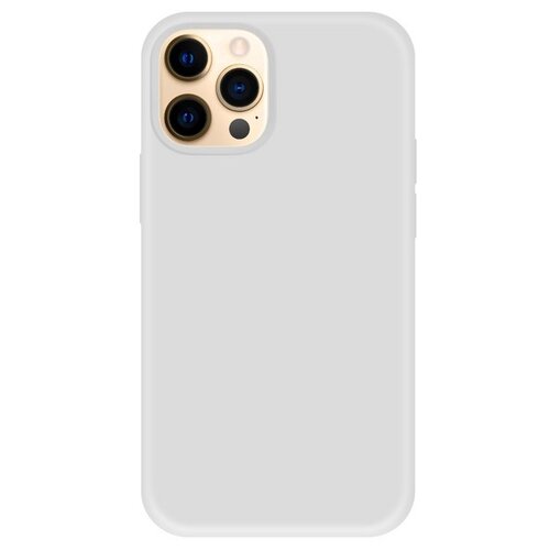 Krutoff / Чехол-накладка Krutoff Silicone Case для iPhone 12 Pro Max (white) 9