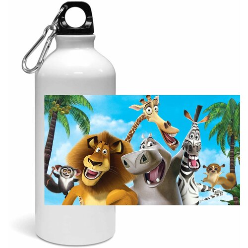 фото Спортивная бутылка мадагаскар - madagascar № 1 bugrikshop