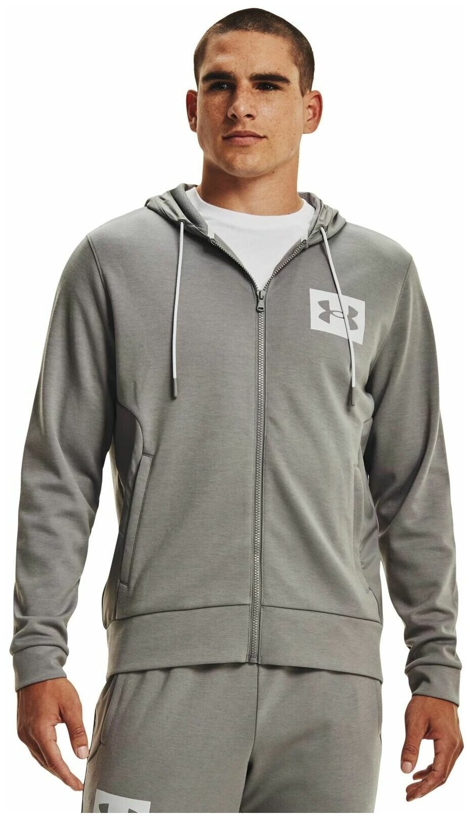 Толстовка Under Armour Ua Summit Knit Fz Hoodie SM 