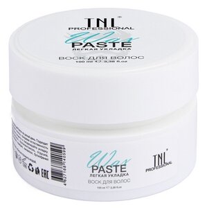 TNL Professional Воск для волос Wax Paste "Легкая укладка", 100 мл